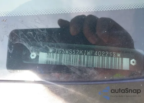 1998 Oldsmobile Intrigue Gl из США, поврежденный, VIN 1G3WS52K1WF402258